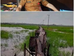 PUPR Bartim Tanggapi Keluhan Warga, Jalan Titian Desa Muara Pelantau Tahun Ini Segera di Perbaiki