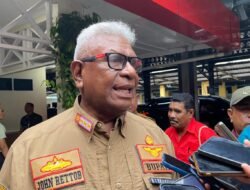 Bupati Mimika Buka Suara Terkait Polemik Lahan Pelabuhan Poumako Aktivitas Bongkar Muat Tetap Jalan.