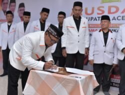 Dedi Suriansyah, MA Dikukuhkan Kembali Jabat Ketua DPD PKS Aceh Tamiang