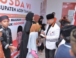 Pengurus DPD PKS Aceh Tamiang Santuni Anak Yatim