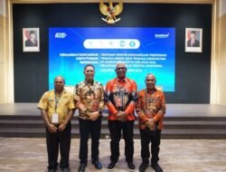 Kabupaten Mimika Mewakili Provinsi Papua Tengah dalam Penandatanganan SKB Penyelenggara Tenaga Medis Digital