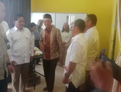 Wakil Ketua II DPRD Bartim Menyambut Kunjungan Anggota DPR -RI Dapil Kalteng Ke DPC Partai Gerindra