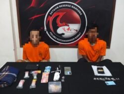 Dalam Satu Hari Polres Kotawaringin Barat Ciduk Dua Pengedar Sabu