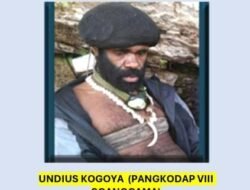 Pimpinan OPM Undinus Kogoya Dilaporkan Ada di Timika, Dandim 1710/Mimika Imbau Warga Waspada
