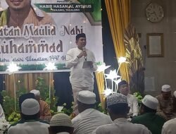 Bupati Barito Timur Hadiri Peringatan Maulid Nabi Muhammad SAW di Masjid Agung Ar Rahman Tamiang Layang