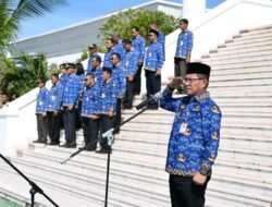 Bupati Yosef Lede Pimpin Upacara Kesadaran Lingkup Pemkab Kupang.