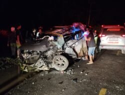 Tabrakan di Jalan Ampah – Tamiang Layang, Warga Barito Timur Desak Perbaikan Jalan Nasional