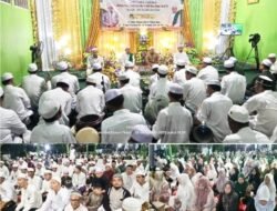 Ribuan Jemaah Hadiri Maulid Nabi Besar Muhammad SAW di Majelis Bahasyim Mungkur Tamiang Layang