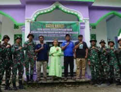 Pengabdian dan Bhakti TNI Hadir Ditengah-tengah Masyarakat Bergotong-royong Membantu Kesulitan