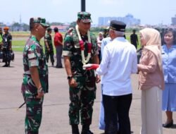 Pangdam I/BB dan Forkopimda Sumut Sambut KASAU di Lanud Soewondo di Medan