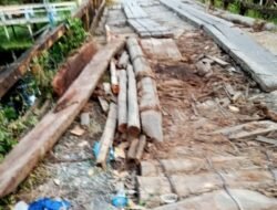 Warga Keluhkan Jembatan Murutuwu Rusak Parah, Dinas PUPR Bartim Akan Perbaiki Gunakan Dana UPR