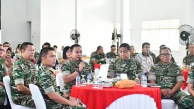Pangdam I/BB Mayjen TNI Rio Firdianto Menghadiri Peresmian 339 Sentra Penyediaan Pangan dan Gizi, Secara Virtual