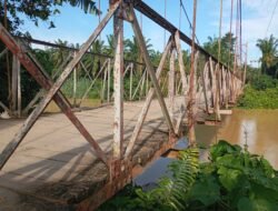 Masyarakat di Dua Kecamatan Ini Minta Bangun Jembatan Baru Di Desa Pangkalan