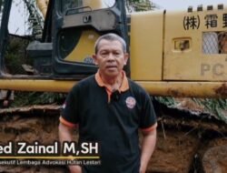LembAHtari Dukung Satgas PKH Garuda Pengembalian Fungsi Lahan Kawasan TNGL di Aceh Tamiang