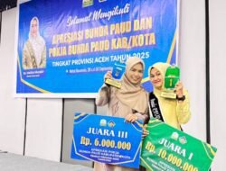 Aceh Tamiang Raih Dua Prestasi di Ajang Apresiasi Pokja Bunda PAUD 2025