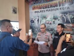 Polres Madiun Kota Tetapkan 7 Tersangka, Amankan 1 Kg Ganja dan 15, 91 Gram Sabu.