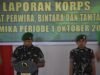 DANDIM 1710/MIMIKA PIMPIN ACARA KORPS RAPORT KENAIKAN PANGKAT PRAJURIT KODIM 1710/MIMIKA
