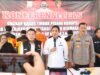 KAPOLDA KEPRI KONFERENSI PERS  KASUS TINDAK PIDANA KORUPSI PROYEK REVITALISASI DERMAGA KERUGIAN NEGARA SEBESAR RP30,6 MILIAR*