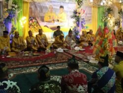 Pemkab Kotawaringin Barat Gelar Rangkaian Adat Hari Jadi Ke–66,di Balai Sembaga Mas