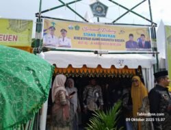Stand Kemenag Ikut Meriahkan Hut ke-26 Kabupaten Bireuen Di RTH Cot Gapu