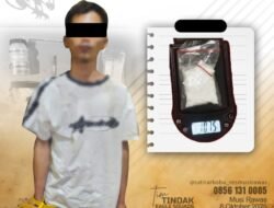 Satres Narkoba Berhasil Amankan Pengedar Narkoba Jenis Sabu di Desa F Trikoyo