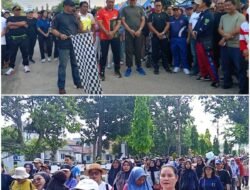 Masyarakat Tamiang Layang Antusias Mengikuti Jalan Sehat Spesial Event Adaro Spectapreneur