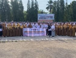 SMA Negeri 2 Tanjung Deklarasi Anti Narkoba Bersama BNNK Tabalong