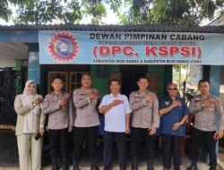 Satuan Binmas Colling System ke Organisasi Masyarakat KSPSI, Jaga Kamtibmas dan Jangan Mudah Terprovokasi Isu Hoax