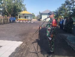 Jelang Kunker Wapres RI Ke Sofifi, Dandim 1505/Tidore Gelar Apel Pasukan Pengamanan