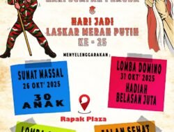 Pendaftaran Turnamen Domino Laskar Merah Putih Balikpapan Utara, Ditutup 29 Oktober.