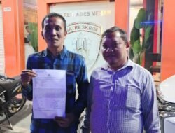 Seorang Wartawan Media Online Mengambil Langkah Hukum, Melaporkan Dua Akun Medsos ke Polrestabes Medan.