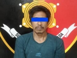 Pukul Pinggang SM Pakai Tojok, AS Diborgol Satreskrim Polres Musi Rawas