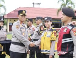 Kapolres Musi Rawas Pimpin Apel Launching Pamapta, Negosiator dan Patroli Presisi