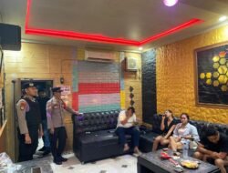 Petugas Polres Tabalong Sambangi Tempat Hiburan Malam