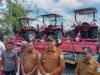 Lima Kelompok Tani Di Aceh Tamiang Terima Bantuan Traktor MAXXI