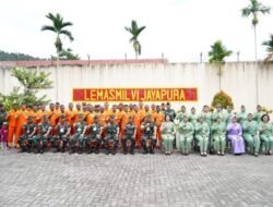 Langkah Pembinaan Bermakna, Danrem 172/PWY Tanamkan Semangat Perbaikan Diri di Lemasmil VI Jayapura