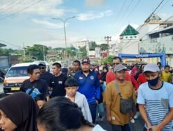 Ribuan Warga Tumpah Ruah di Jalan Sehat HUT ke-25 Laskar Merah Putih Balikpapan