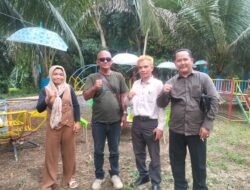 Budiman Sihombing dan Bastian Tampubolon Kunjungi Wisata Kelapa Hijau Biru”