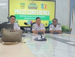 Bapenda Mimika Ajak Warga Lari Sehat Sambil Bangun Kesadaran Pajak