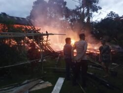 Dua Rumah Warga Margatunggal , Dilalap Sijago Merah