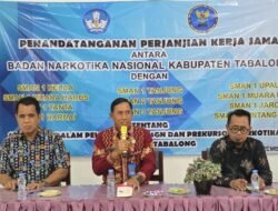 Gencarkan Upaya P4GN Di Lingkungan Pendidikan, BNNK Tabalong Teken PKS Dengan Sejumlah SMA