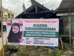 Pemuda Kota Lintang Galang Dana Untuk Khanza, Balita Penderita Jantung Bocor
