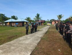 Seorang Personil Polisi Terkena Ranjau Paku yang Ditanam di Kapiraya, Temukan 25 Rumah dan Satu Pustu Dibakar Massa