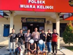 Polsek Muara Kelingi Ringkus Pelaku Curanmor, Satu Tersangka Masih Dibawah Umur