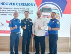 Kabupaten Aceh Tamiang Terima Hibah Dua Unit Mobil Pemadam Kebakaran dari Korea Selatan