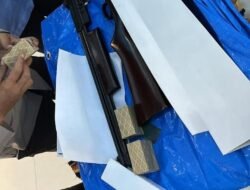 Terdeteksi X-ray Bandara Mozes Kilangin, Penumpang Tujuan Alama Kedapatan Membawa Senapan Kaliber 4,5