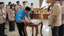 Pimpinan Satuan Karya Pramuka Saka Anti Narkoba Kwarcab Tabalong Resmi Dilantik