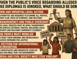 Ketika Suara Publik Terkait Ijazah Palsu Diabaikan, Apa yang Harus Dilakukan ?