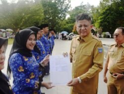 Pemkab OKU Timur Angkat 4.157 PPPK Paruh Waktu, Bupati Tegaskan ASN Harus Berintegritas dan Disiplin