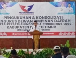 Ketua DPD Perindo Kabupaten Barito Timur Ariantho S Muler Laksanakan Pengukuhan Pengurus, Periode 2025 – 2030